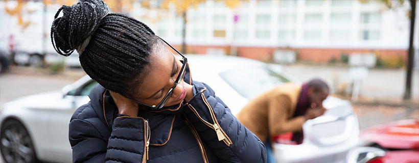 patient receiving pinched nerve in Tulsa for auto accident injury relief