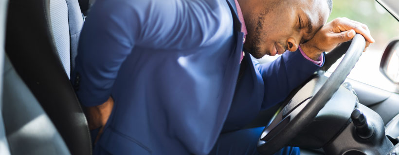 patient receiving sciatica in Tulsa for auto accident injury relief