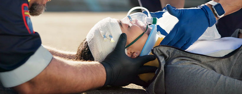 auto accident injury patient in need of traumatic brain injury treatment in Tulsa